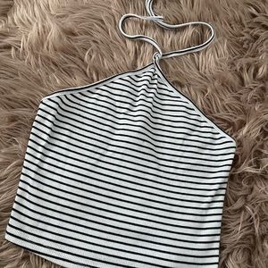 STRIPED CROP TOP
